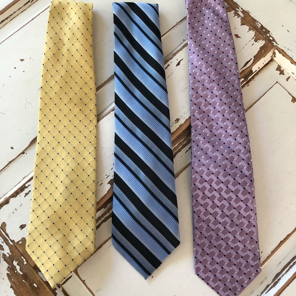 3 Pronto Uomo Silk Ties